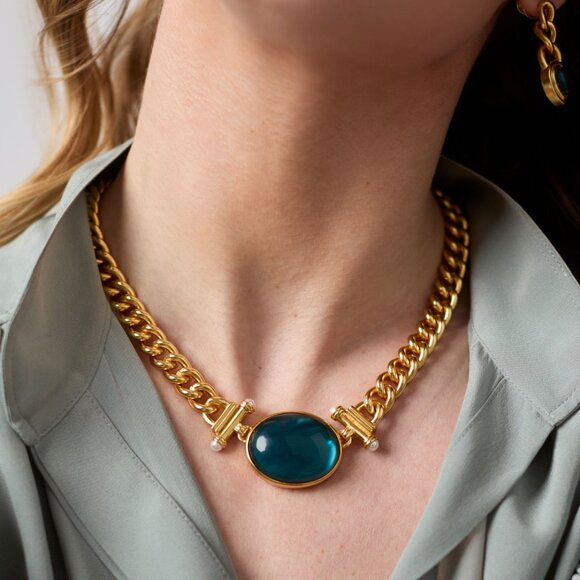 Brand new. $365 Julie Vos Dolce Statement Necklace - Picture 1 of 9
